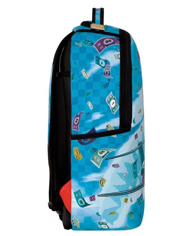 SPRAYGROUND MONOPOLY PLANE BACKPACK B9129 46 x 15 x 29 cm - SPRAYGROUND
