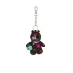 SPRAYGROUND GLOBAL MOGUL CYBER PUNK BEAR KEYCHAIN K9595 7.5 cm x 9 cm x 3.8 cm - Image 2