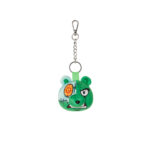 SPRAYGROUND CYBORG BEAR HEAD KEYCHAIN Z713 7.5 cm x 9 cm x 3.8 cm