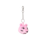 SPRAYGROUND PINK BEAR HEAD KEYCHAIN Z716 7.5 cm x 9 cm x 3.8 cm - Image 2