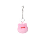 SPRAYGROUND PINK BEAR HEAD KEYCHAIN Z716 7.5 cm x 9 cm x 3.8 cm - Image 3