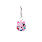 SPRAYGROUND CUTIE BEAR HEAD KEYCHAIN Z718 7.5 cm x 9 cm x 3.8 cm