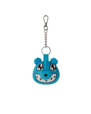 SPRAYGROUND SMILE BEAR HEAD KEYCHAIN Z720 7.5 cm x 9 cm x 3.8 cm