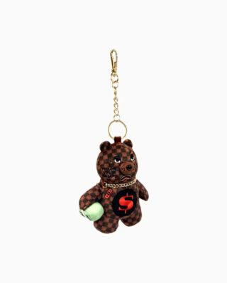 sprayground-sip-wtf-bubbly-brown-check-bear-keychain-k9594_2 SPRAYGROUND SIP WTF BUBBLY BROWN CHECK BEAR KEYCHAIN K9594 7.5 cm x 9 cm x 3.8 cm - SPRAYGROUND