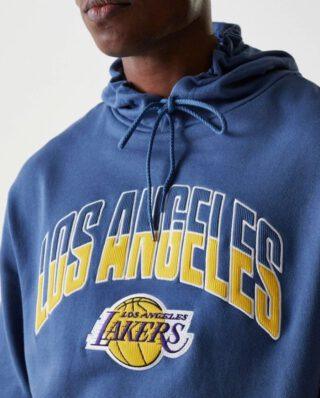 New Era Oversized LA Lakers NBA Arch Graphic Sweatshirt 60684508 - NEW ERA