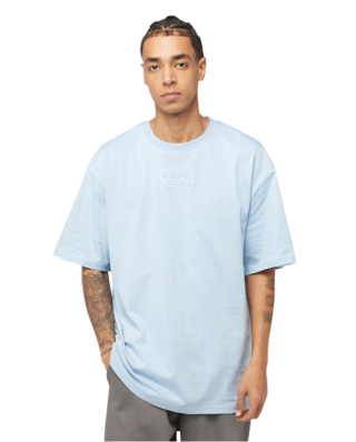 Karl Kani Small Signature Essential Tee Light Blue KM-TE011-090-32