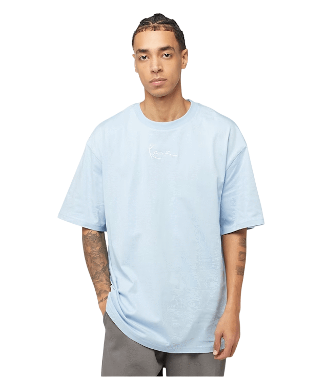 Karl Kani Small Signature Essential Tee Light Blue KM-TE011-090-32
