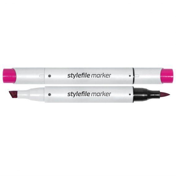 1. STYLEFILE MARKER BRUSH SINGLE MARKER 1 – 4 mm brush tip / 6 mm chisel tip - Image 3