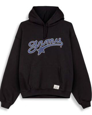 GRIMEY MUD'S THE RESIDENCE MADRID BOXY HOODIE BLACK GCH642-BLK