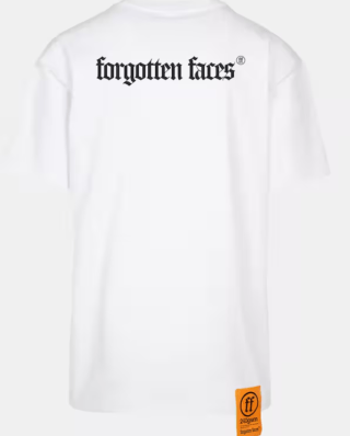 Forgotten Faces Camouflage Frond Heavy Oversized Tee White FOF0038-00220 - FORGOTTEN FACES