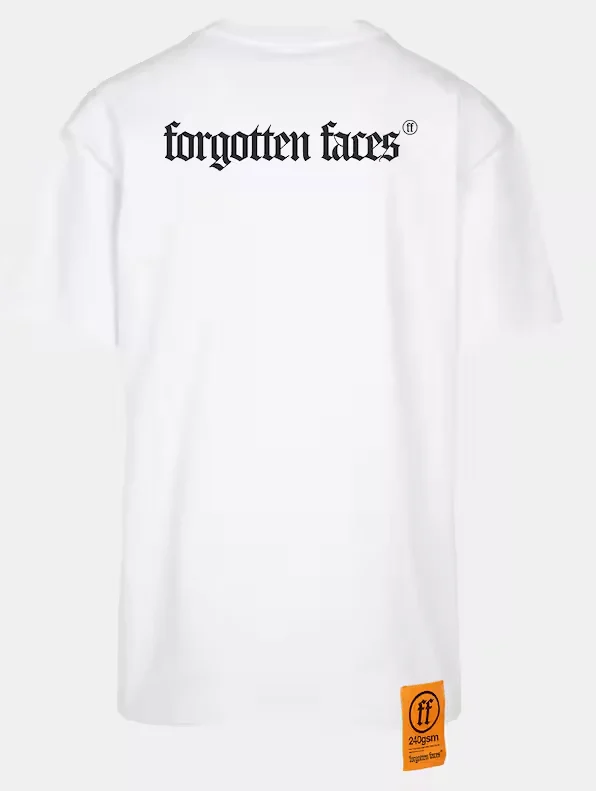 Forgotten Faces Camouflage Frond Heavy Oversized Tee White FOF0038-00220 - FORGOTTEN FACES