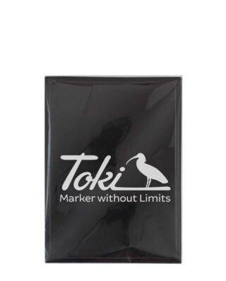 Toki Cracker Eggshell Black Sticker - 50 pieces 11 × 8 cm