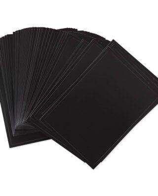 Toki Cracker Eggshell Black Sticker – 50 pieces 11 × 8 cm - Toki