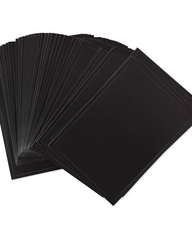 Toki Cracker Eggshell Black Sticker – 50 pieces 11 × 8 cm - Toki