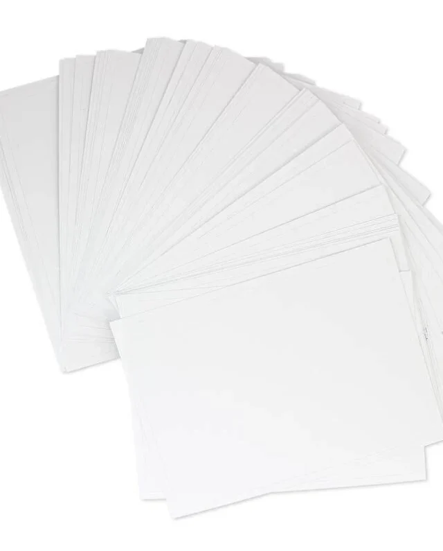 Toki Cracker Eggshell White Sticker – 50 pieces 11 × 8 cm - Toki