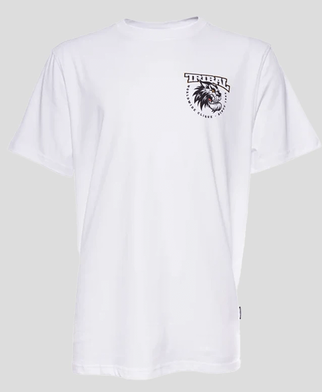 Tribal Gear Fisek Tiger T-shirt White TR3043-001
