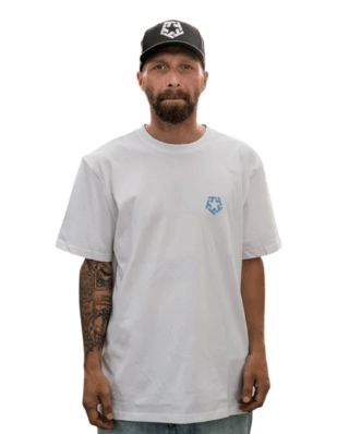 Tribal Garcia Altar T-shirt White TR3025-001