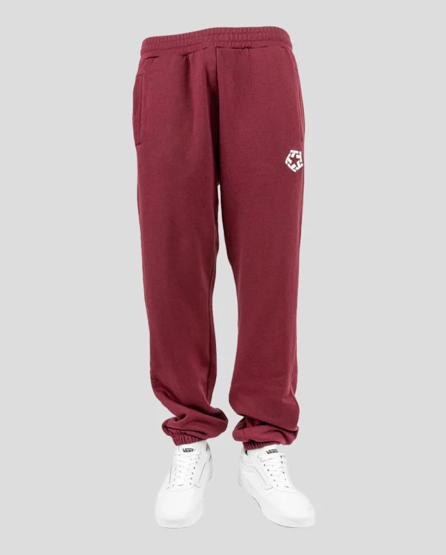 TRIBAL T-STAR SWEATPANT MAROON TR1001-073 - Tribal