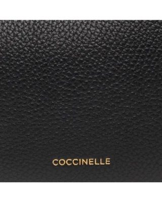 Coccinelle Whisper E5 PIP 53 01 01 Black 24x13x6 cm - COCCINELLE