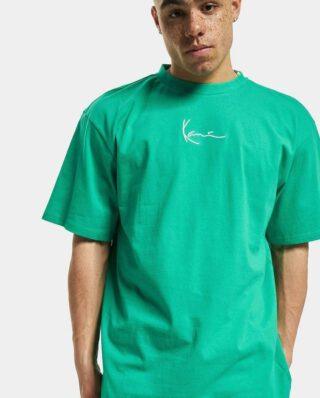 KARL KANI SMALL SIGNATURE KANILIFE TEE GREEN KU232-018-2