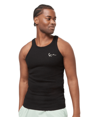 Karl Kani Chest Signature Essential Waffle Tanktop black KM-TK021-001-01