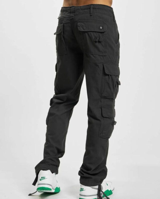 BRANDIT PURE SLIM FIT TROUSERS ANTHRACITE 1016.5 - Brandit