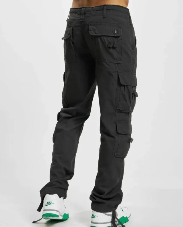 BRANDIT PURE SLIM FIT TROUSERS ANTHRACITE 1016.5 - Brandit