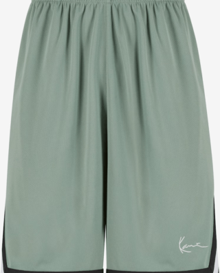 KARL KANI SMALL SIGNATURE ESSENTIAL MESH SHORTS GREEN KM-PS011-102-13 - KARL KANI