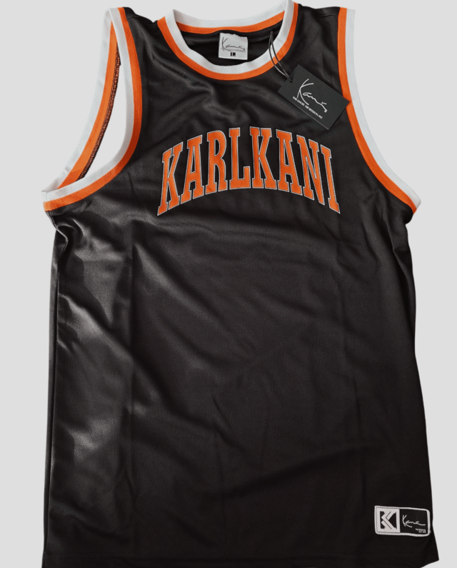 KARL KANI SPORT COLLEGE MESH BASKETBALL BLACK KM262-026-2