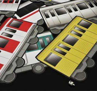 Underpressure Trainsticker Set Small – 3×12 pieces 10,5 x 7,4cm A7