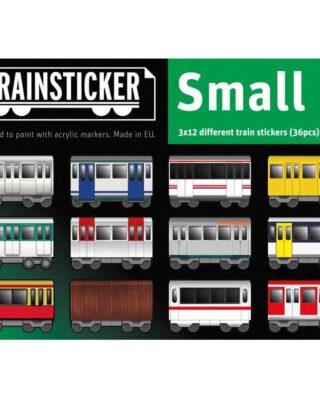Underpressure Trainsticker Set Small - 3x12 pieces 10,5 x 7,4cm A7