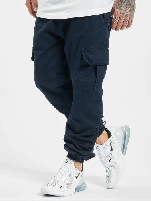 URBAN CLASSICS CARGO JOGGING PANTS 1268 NAVY - UrbanClassics
