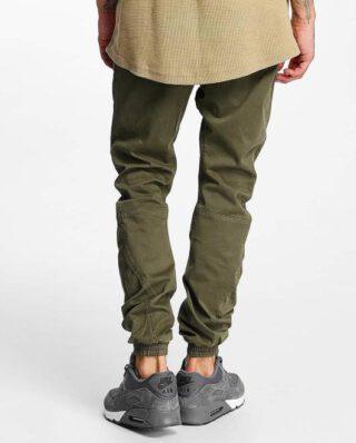 URBAN CLASSICS STRETCH JOGGING PANTS TB1795 OLIVE - UrbanClassics