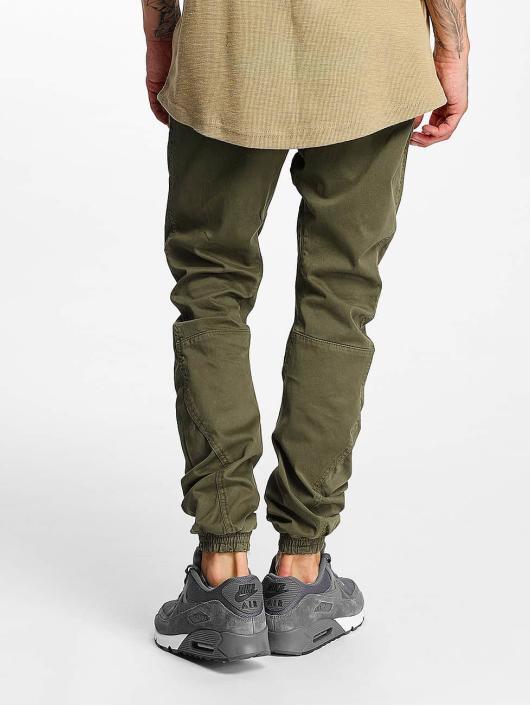 URBAN CLASSICS STRETCH JOGGING PANTS TB1795 OLIVE - Image 2
