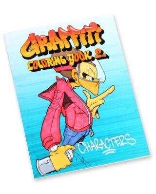 URBAN MEDIA GRAFFITI COLORING BOOK #2 COLOURING BOOK