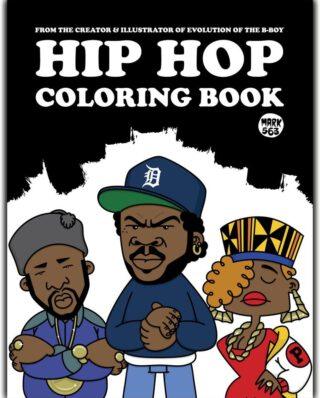 URBAN MEDIA HIP HOP COLORING COLOURING BOOK