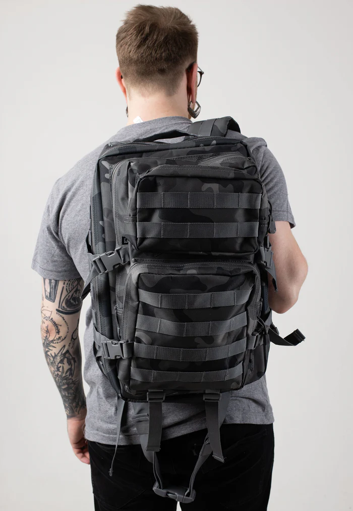 Brandit Backpack Us Cooper Large 40 Liters Grey Camo 50 X 30 X 32 Cm 8008.215 - Image 2