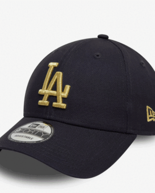 New Era LA Dodgers Metallic Navy 9FORTY Adjustable Cap 60595193