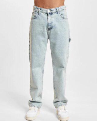 Pegador Daule baggy workwear jeans sand washed Blue PG-3071-082-M-GR - PEGADOR