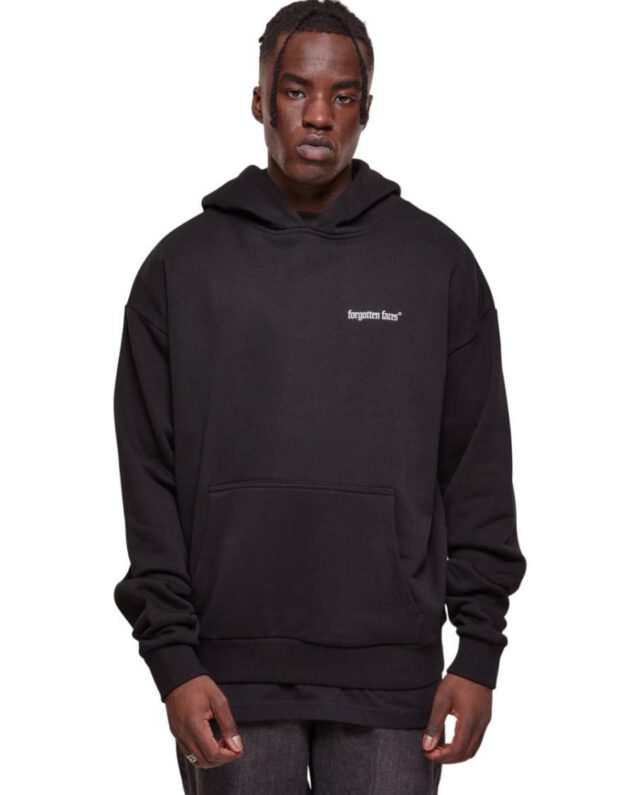 Forgotten Faces The Mask Ultra Heavy Cotton Box Hoody black FOF0024-00007