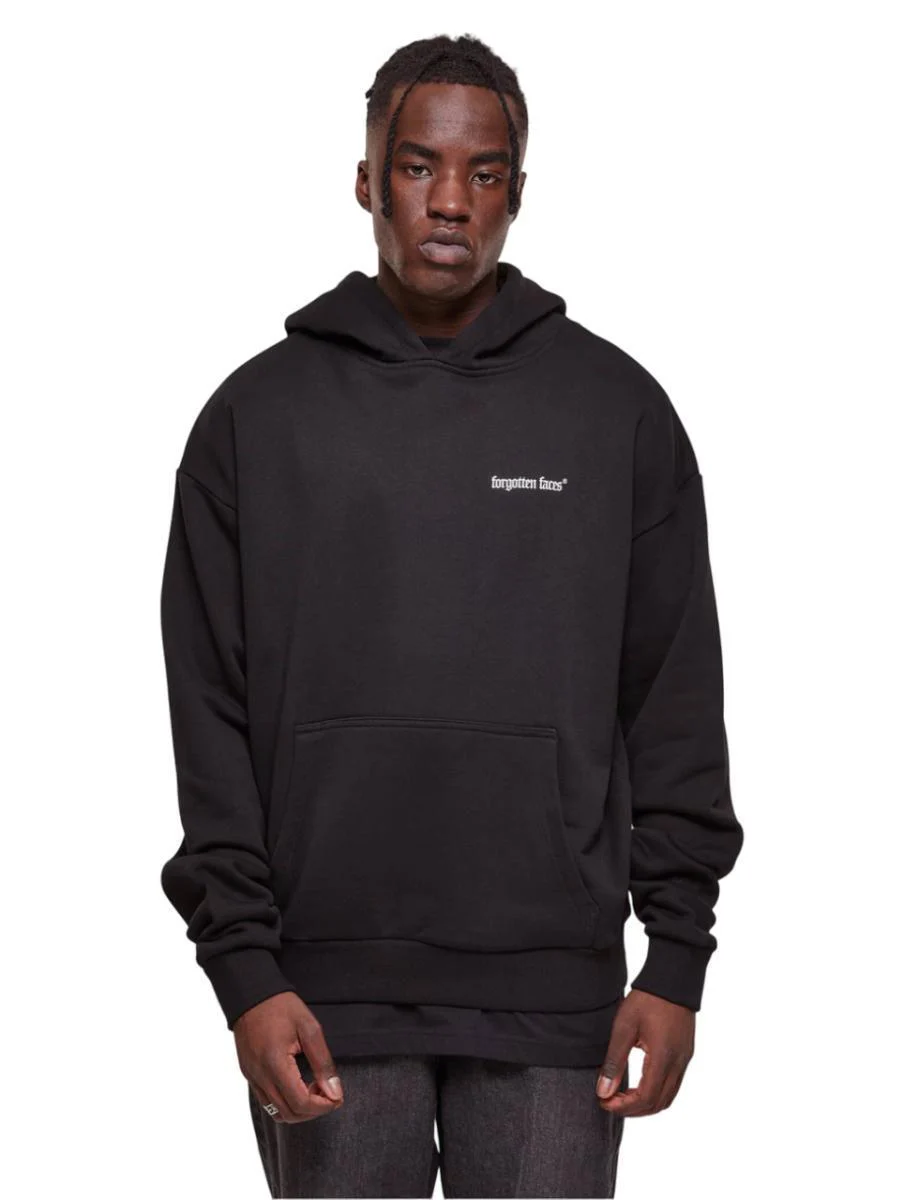 Forgotten Faces The Mask Ultra Heavy Cotton Box Hoody black FOF0024-00007