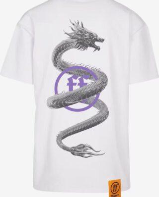Forgotten Faces Dragon Oversized Tee White FOF0090-00220 - FORGOTTEN FACES