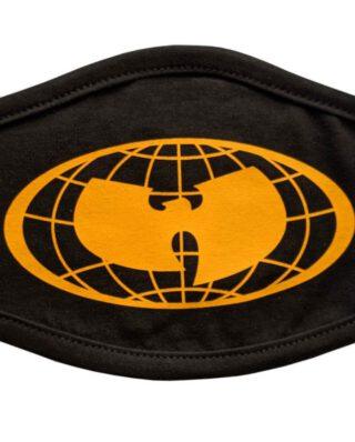 WU WEAR GLOBE FM03B FACE MASK BLACK - Wu Wear