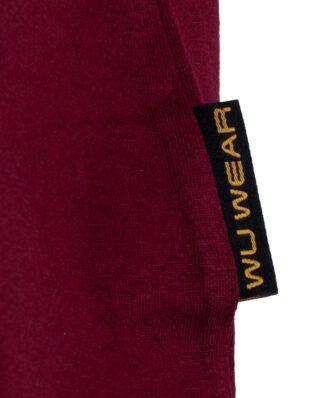 WU WEAR WU TANG CLAN LOGO T-SHIRT BORDEAUX RED - Wu Wear
