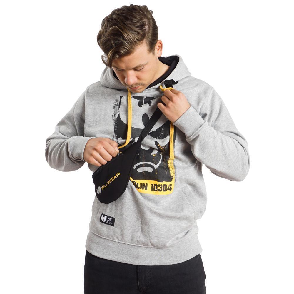 WU WEAR WU FACE MASK HOODIE GREY - Image 3