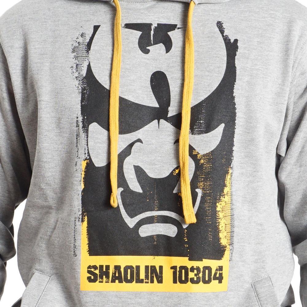 WU WEAR WU FACE MASK HOODIE GREY - Image 4
