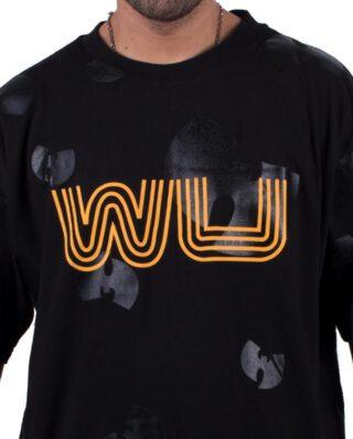 WU WEAR WU RANDOM T-SHIRT BLACK - Wu Wear