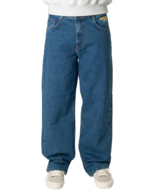 HOMEBOY X-TRA BAGGY DIAMOND DENIM WASHED BLUE 01PA0340-81 - HOMEBOY