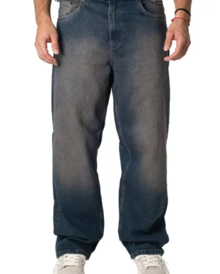 HOMEBOY X-TRA BAGGY BLACK LABEL DIRTY BLUE 01PA0390-91 - HOMEBOY