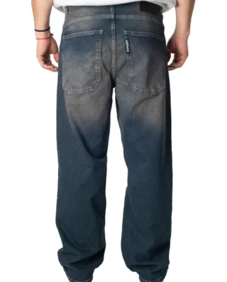 HOMEBOY X-TRA BAGGY BLACK LABEL DIRTY BLUE 01PA0390-91 - HOMEBOY